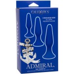 ADMIRAL - KIT 3 ANALPLUG BLAU